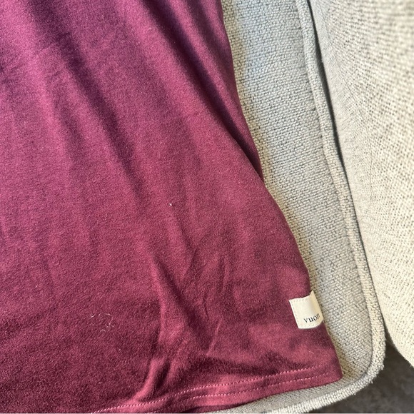 Vuori Energy Top Cerise Heather XS Women Performance Tank - Picture 2 of 3